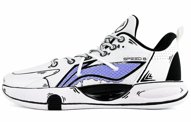 Li-Ning Flash 8 White Purple