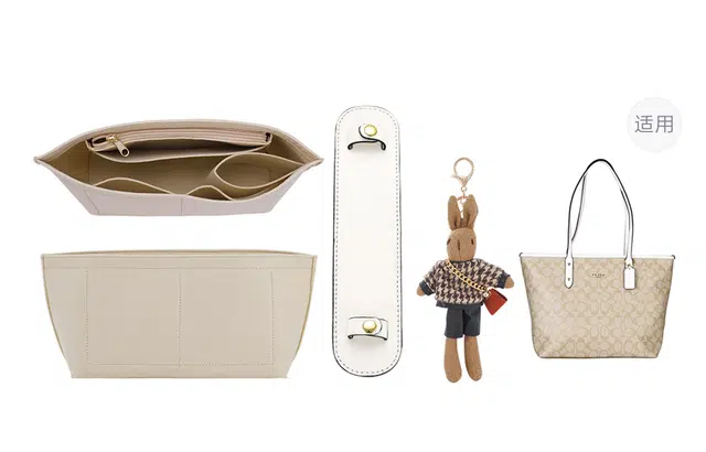 coachzip top tote30