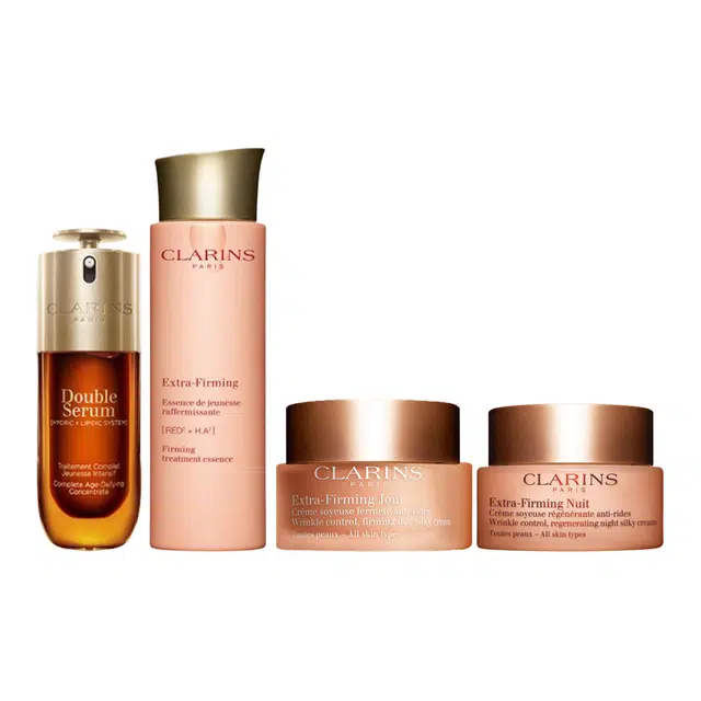 娇韵诗 焕颜弹力清爽型护肤套装 维稳提亮保湿 第九代 四件套