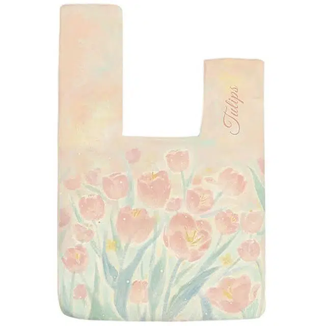 奥松 家用家居小巧小包款手腕包学生轻便手机包手拿包 绒面科技布 手提包 常规 女款 郁金香