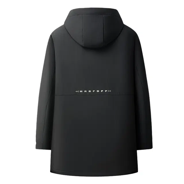 金盾 加绒加厚可拆卸帽御寒保暖棉服 男款