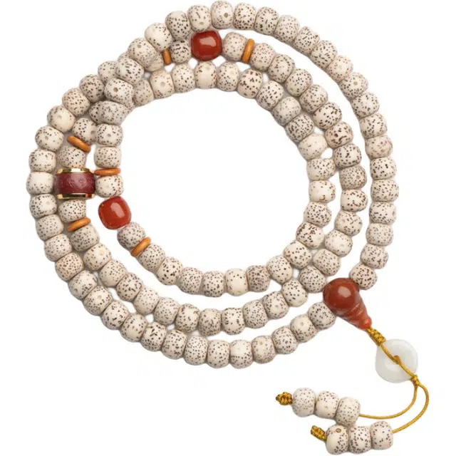 仙源 转运珠招财新中式文玩念珠多圈盘玩 星月菩提 手串  男女同款情侣款