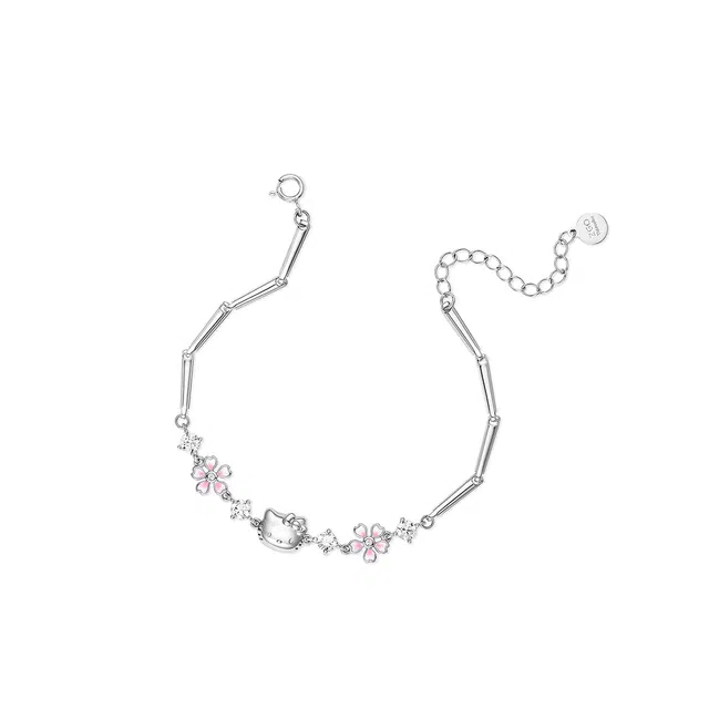 Sanrio Hello Kitty S925 Silver Bracelet