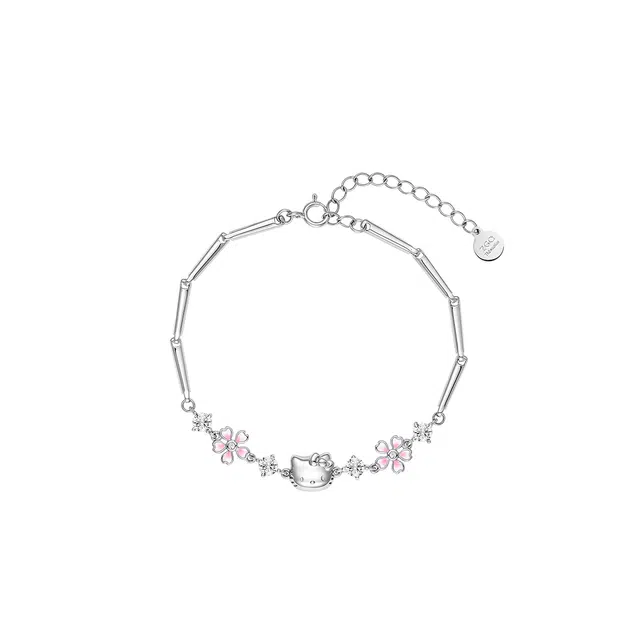 Sanrio Hello Kitty S925 Silver Bracelet