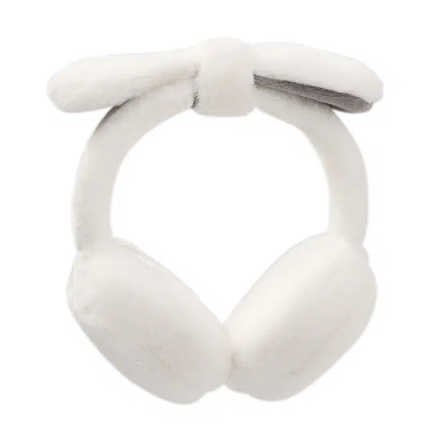 南极人 保暖毛茸茸可爱折叠耳朵护耳 聚酯纤维 耳罩 女款