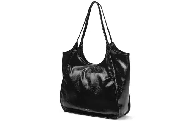 CHARLESKEITH ck PU BlackPewterBurgundy