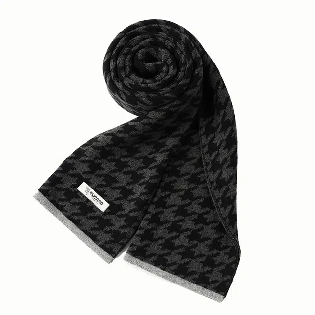 啄木鸟 冬季保暖加厚高档围脖礼盒 棉 绒线围巾 男女同款情侣款