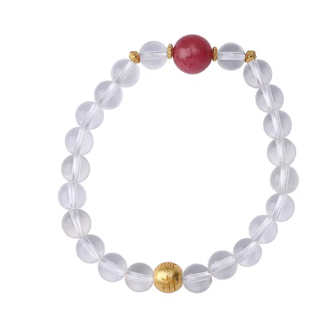 布达拉宫 时来好运好事花生 水晶 手串 女款