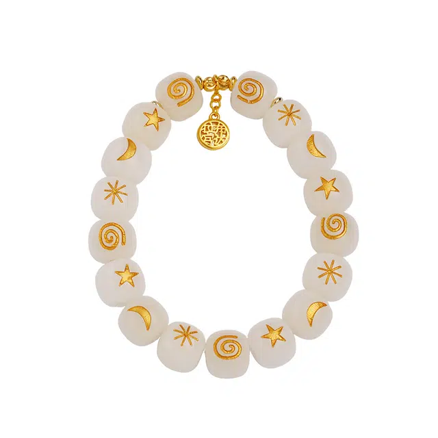 布达拉宫 心缇 盘玩 白玉菩提 手串 女款