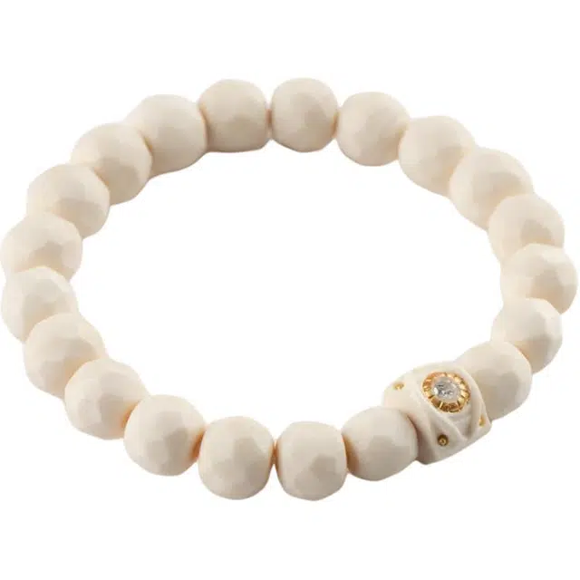 仙源 天使之眼 无相珠新中式文玩简约高级感小众念珠  平安福 礼盒 猛犸 手串 男女同款情侣款