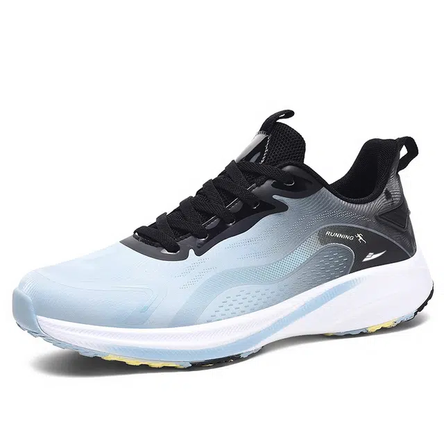 酷丁 时尚百搭潮流 网布减震防滑透气 低帮跑步鞋 男款