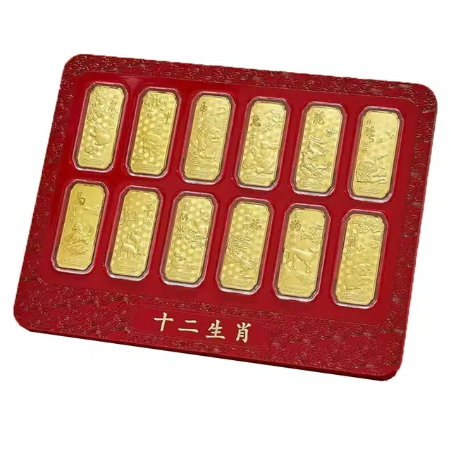 蒂蔻珠宝 生肖浮雕金钞 送礼贺岁收藏 足金 一口价 其他黄金 男女同款情侣款