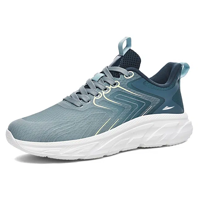 酷丁 时尚百搭 网布减震防滑透气 低帮跑步鞋 男款