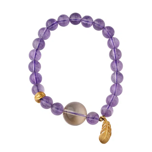 布达拉宫 招财猫貔貅本命年早日脱单#好运 水晶 手串 女款