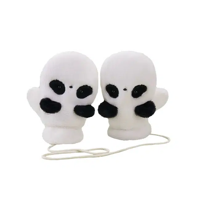 壹号梦工场古力古力 熊猫抱竹手套 可爱卡通 玩偶周边