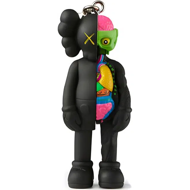 KAWS COMPANION FLAYED KEYHOLDER 3 9cm