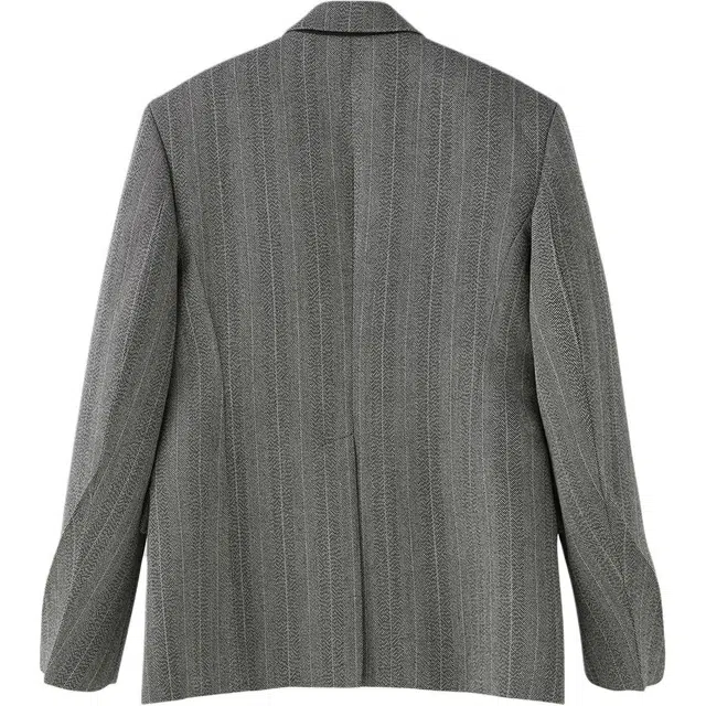 RECTO FW24 BUDDIE VIRGIN WOOL TAILORED JACKET CHARCOAL GREY