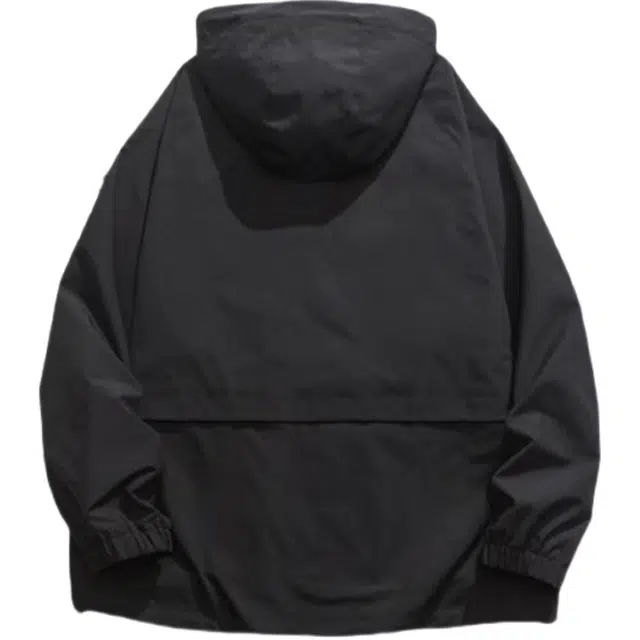 雅鹿  美式拼接连帽  防水防风防紫外线冲锋衣 男女同款