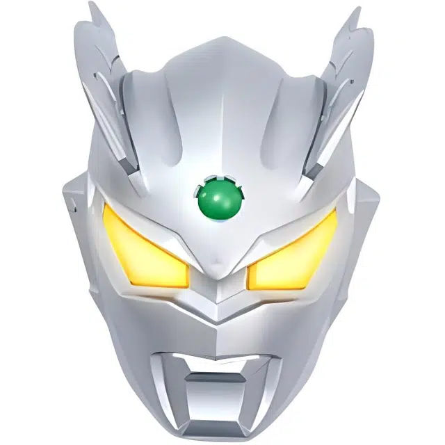 灵动创想 赛罗奥特曼面具 迦头盔面罩头套 玩具