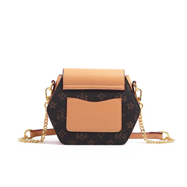 Miss Gail Crossbody Bag White/Brown