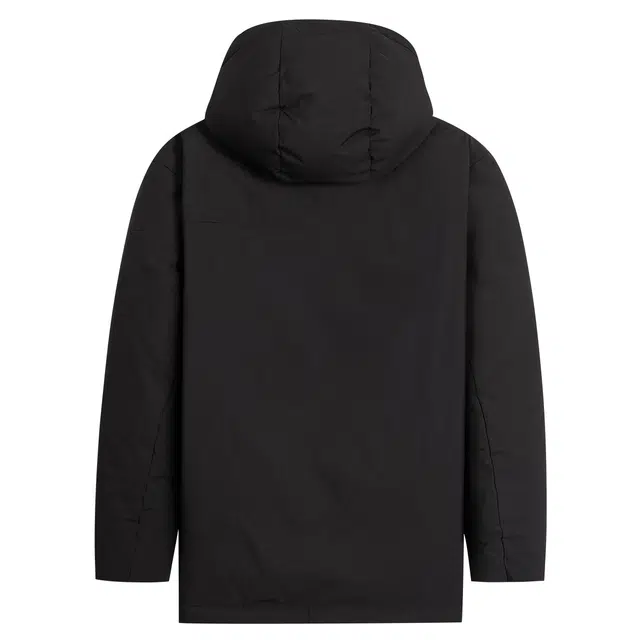 与狼共舞 石墨烯保暖舒适百搭羽绒服 男款 黑色