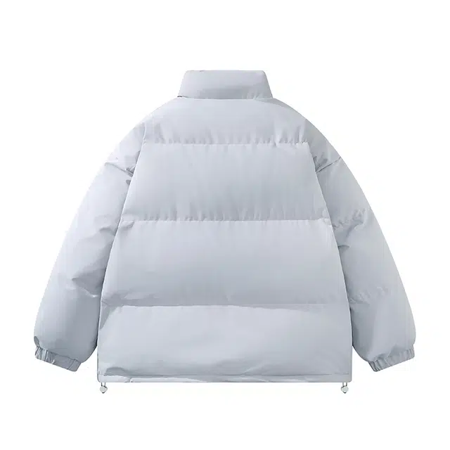吾皇猫 基础款小香风格子美式复古加厚保暖防风防寒服立领面包棉服 男女同款