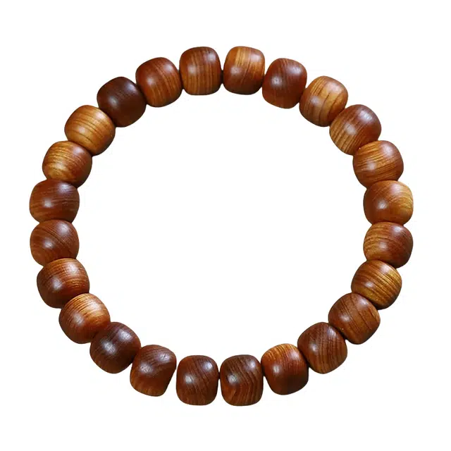 吉千年 黑油 桶珠 崖柏 木作手串 男女同款情侣款