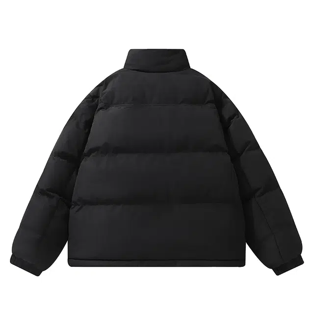 吾皇猫 羊羔绒双面穿美式复古高级感宽松加厚保暖面包服字母加绒棉服 男女同款