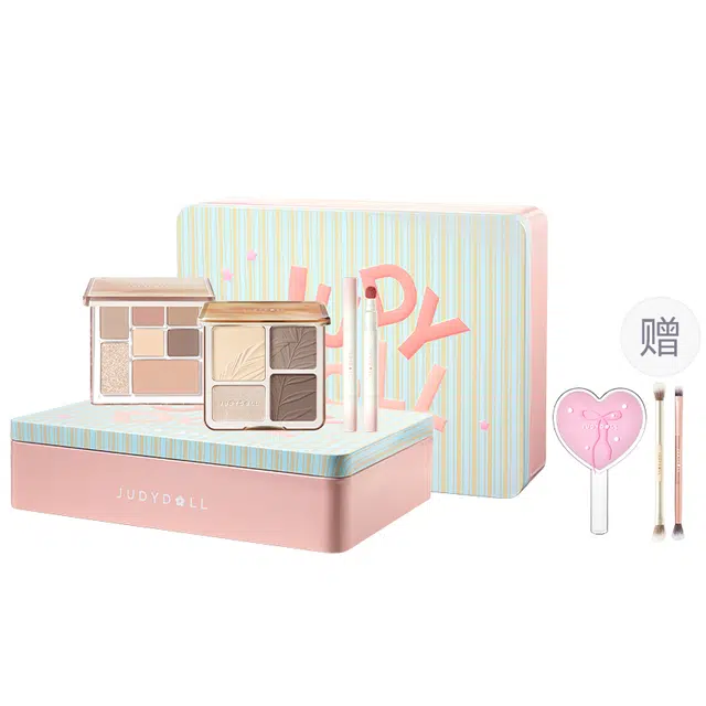 橘朵 玩趣礼盒彩妆套装 丝绒玻璃唇气色