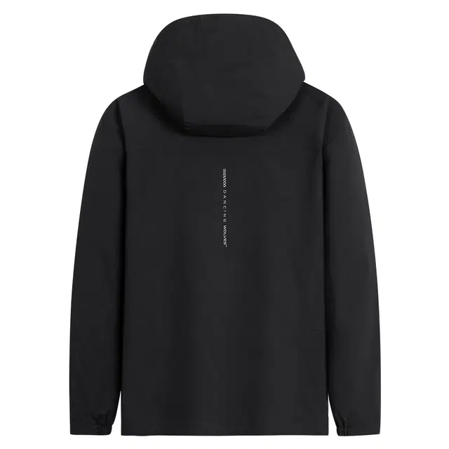 与狼共舞 运动舒适户外休闲保暖加绒连帽夹克外套 男款