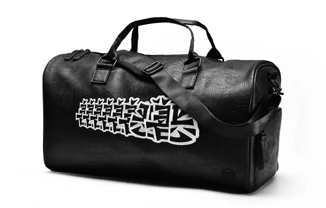 CHUSAN Black Lion Gym Bag