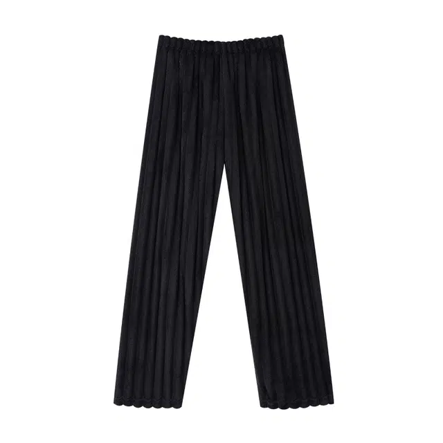 欧诗帛 保暖秋冬舒适高颜值百搭睡裤 女款 黑色