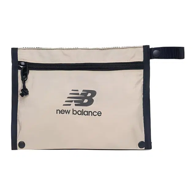 New Balance Fabric Clutch Brown
