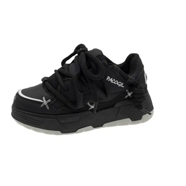 小鹿米利 小众潮流时尚 多巴胺厚底运动休闲 低帮 板鞋 女款