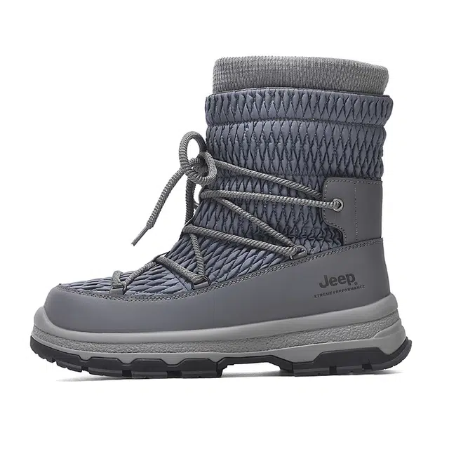 Jeep Snow Boots Gray