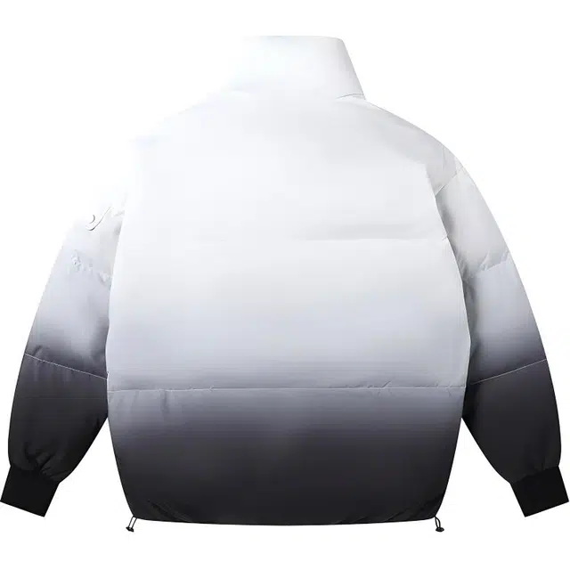 雅鹿优选 渐变潮流防寒保暖棉服 男款