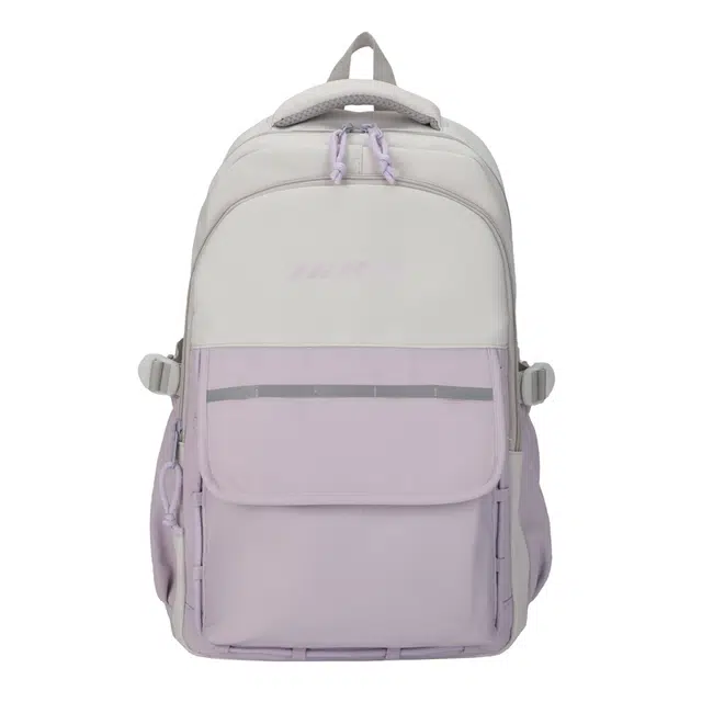 德力熊 休闲百搭时尚撞色 牛津布 双肩包 男女同款情侣款 多色