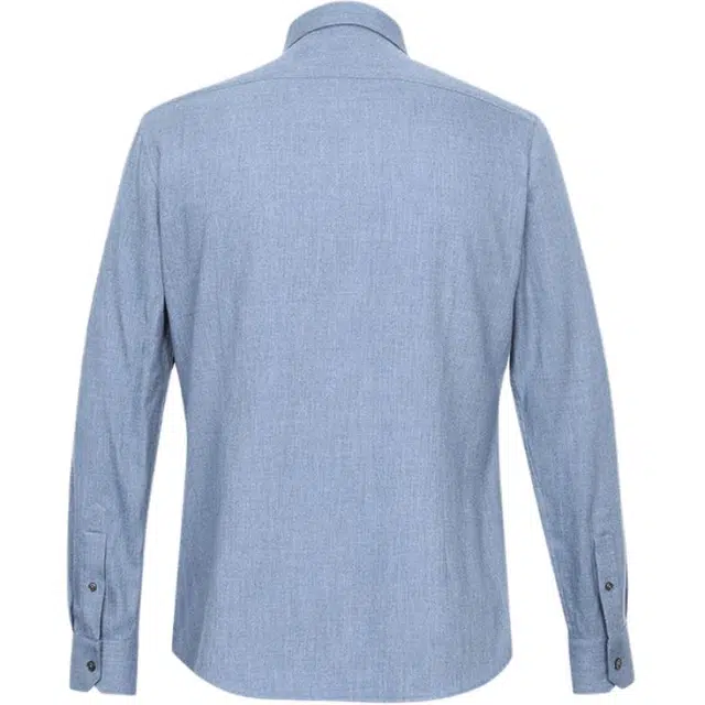 迪柯尼 休闲纯色时尚长袖衬衫 男款