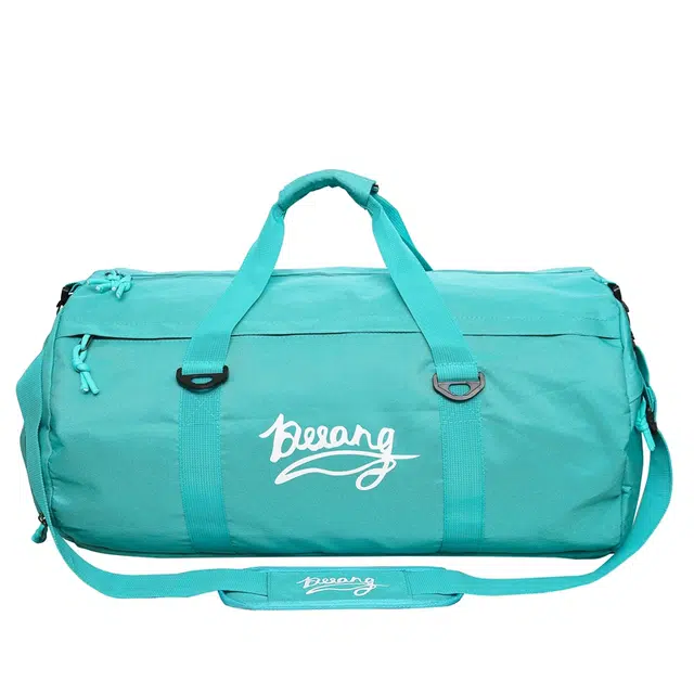 德力熊 大容量干湿分离休闲百搭 牛津布 旅行包 男女同款情侣款 黑色/桔色/浅蓝色/湖蓝色