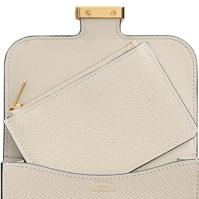 HERMES Constance Slim Epsom 10 Craie