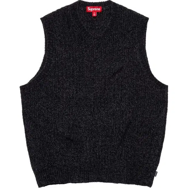 Supreme Chenille Sweater Vest