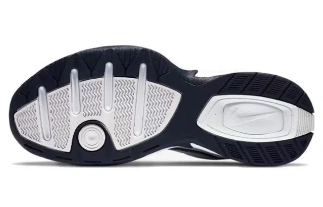 Nike Air Monarch 4 White Navy 313