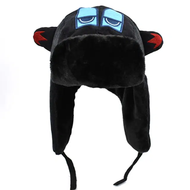 山一丸 可爱加厚潮棉户外青年保暖火车头 灯芯绒 雷锋帽 男女同款情侣款