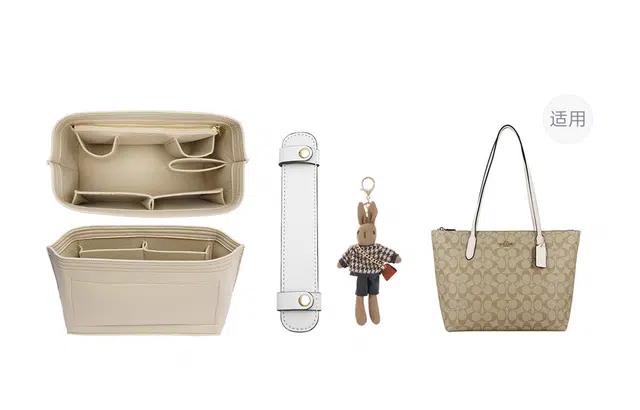 GUYI coach Zip Top Tote30