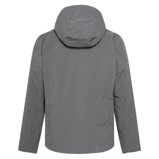 利郎 三防易打理保暖商务休闲纯色连帽极简风质感羽绒服 男款 深灰