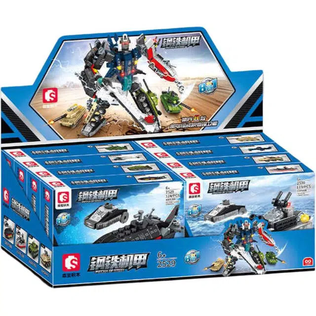 SEMBO 942pcs 2529-2536