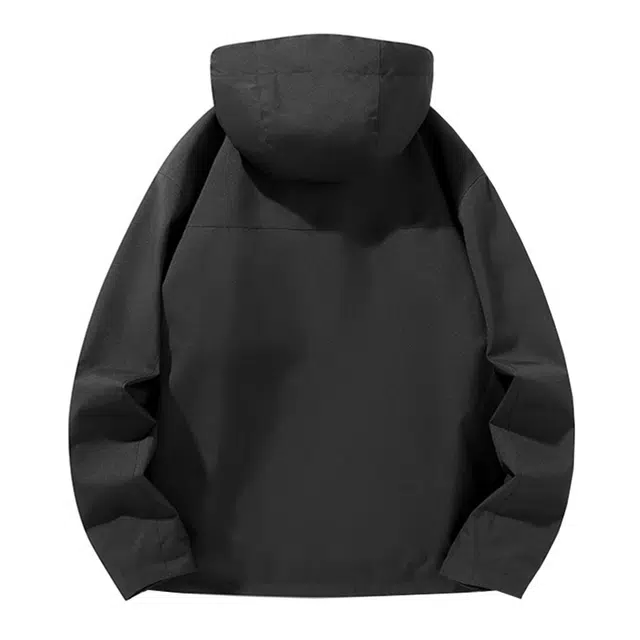 雅鹿  复古登山徒步宽松休闲山系工装机能连帽  防水防风保暖耐磨透气冲锋衣 男女同款