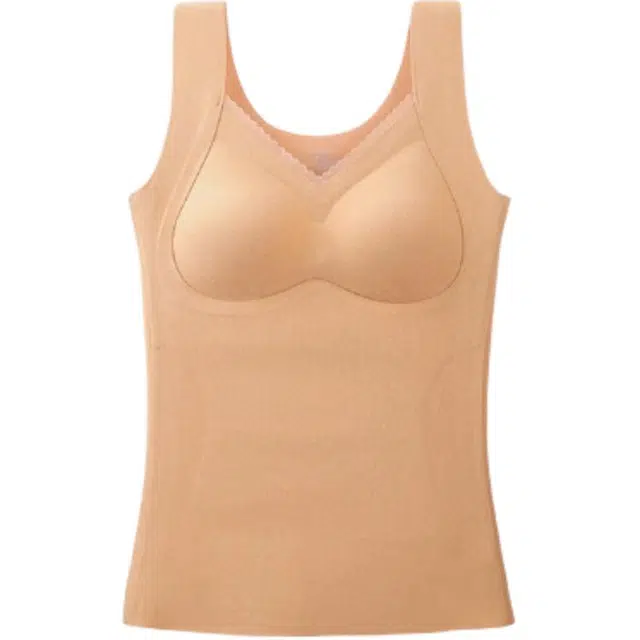 北极绒 保暖舒适简约背心 女款