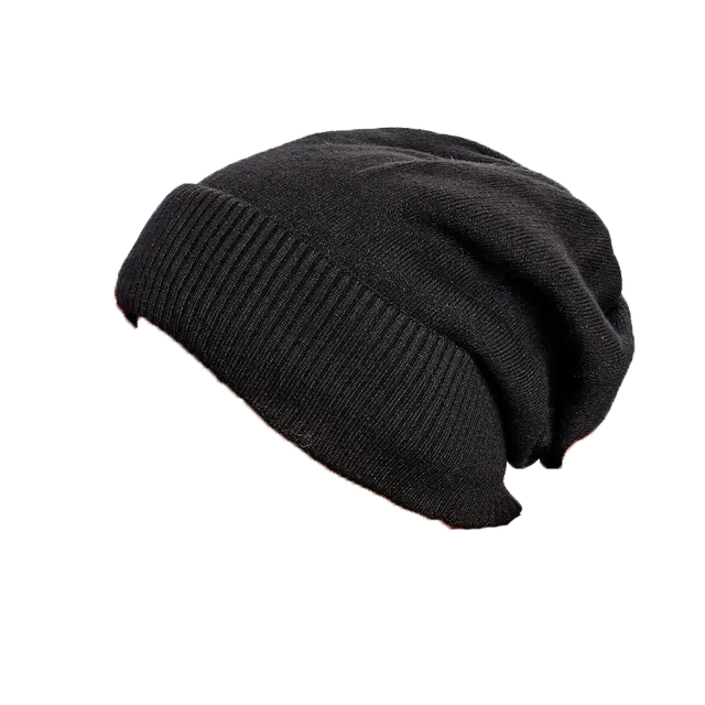 俞兆林 秋冬季 保暖 双层 纯色宽松 盖耳朵 显脸小 聚酯纤维 绒线帽 男女同款情侣款