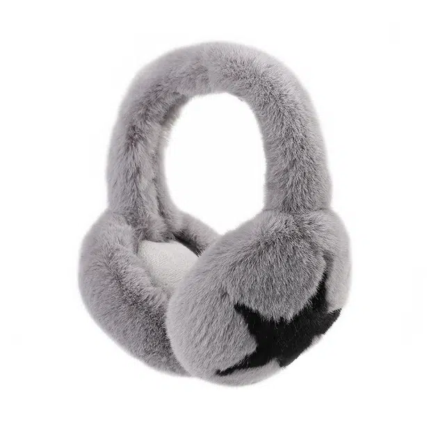 俞兆林 保暖耳包 简约百搭耳捂子防冻耳朵套韩版毛绒耳暖 可折叠护耳朵防冻 聚酯纤维 耳罩 男女同款情侣款